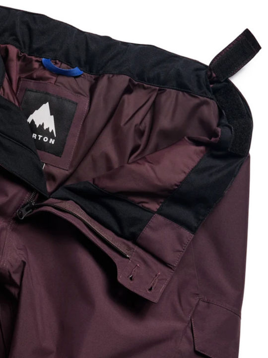 Burton Reserve 302631OE5CRG Ανδρικό Παντελόνι Σκι & Snowboard Καφέ