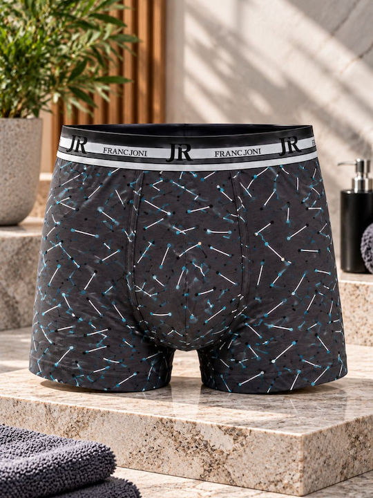 Men's Multicolour Printed Boxers 4-Pack