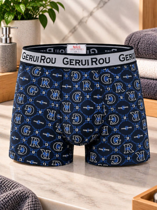 Men's Multicolour Printed Boxers 4-Pack
