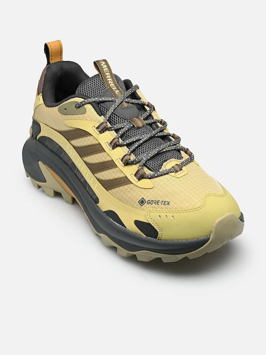 Merrell Moab Men's Waterproof Hiking Shoes with Gore-Tex Membrane Grey Merrell Moab Men's Waterproof Hiking Shoes with Gore-Tex Membrane Grey
