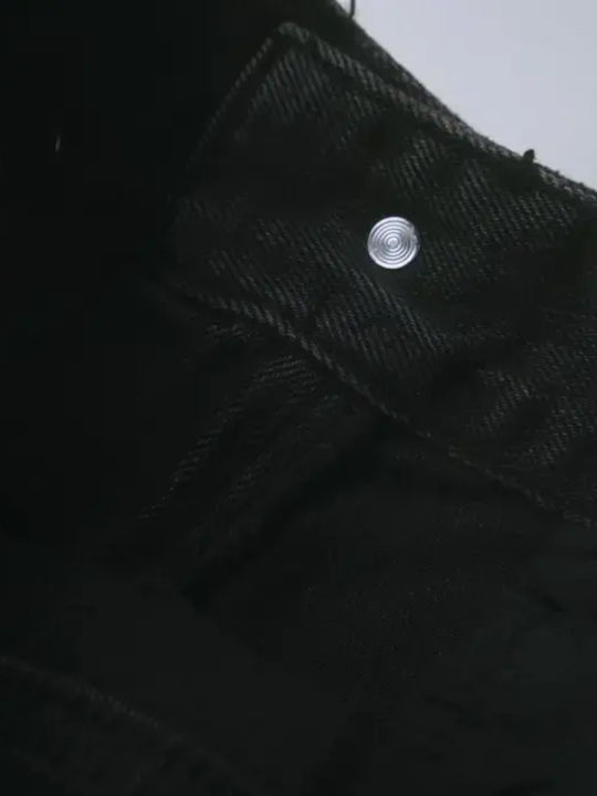 Kids' Black Jeans Trousers