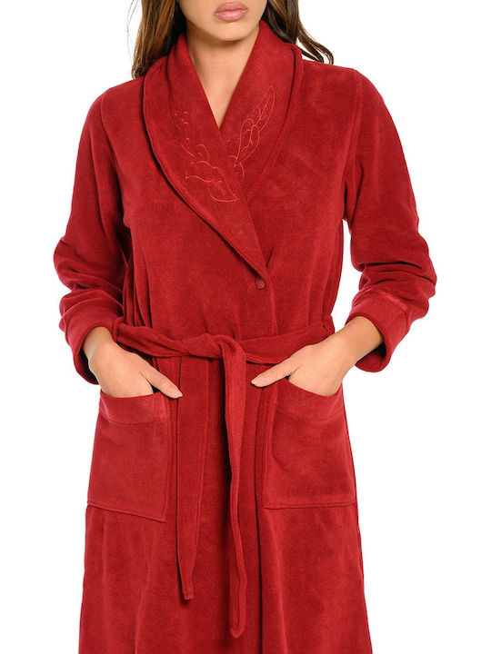 Clio Lingerie Halat de Maternitate Burgundy