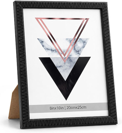 Plastic Black Frame Photo Frame 20x25