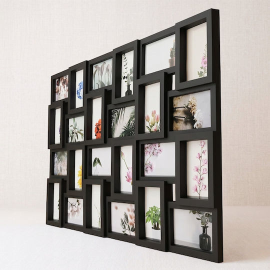 Edaxo Wooden Photo Frame With Black Frame