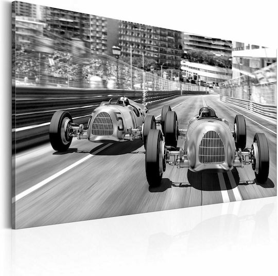 Polihome Old Cars Racing Canvas 120x80 cm
