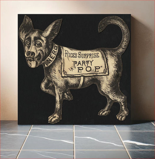 Petrecerea Surpriză A Lui Rice În Stil Pop Pe Pânză 120x120 cm