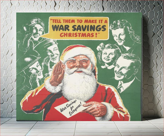Tell Them To Make It A War Savings Christmas!whole: The Image Occupies The Majority Tell Them To Make It A War Savings Christmas!whole: The Image Occupies The Majority