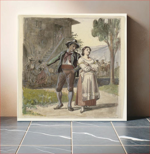Young Auguste Renoir on Canvas Young Auguste Renoir on Canvas