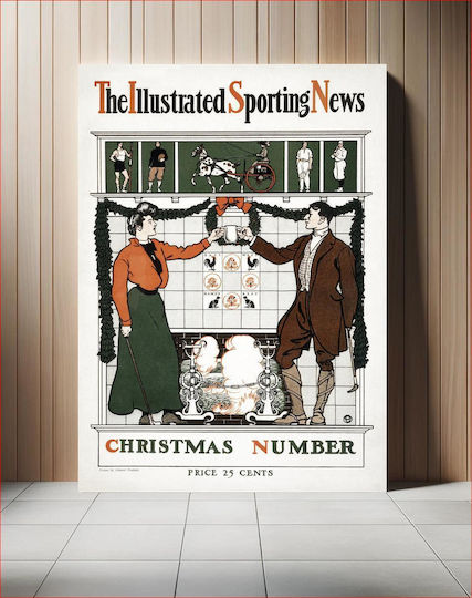 The Illustrated Sporting News. Christmas Number (ca. 1890– 1900) By Edward Penfield The Illustrated Sporting News. Christmas Number (ca. 1890– 1900) By Edward Penfield