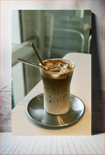 Painting Iced Coffee Metal Straws 80x120 Painting Iced Coffee Metal Straws 80x120