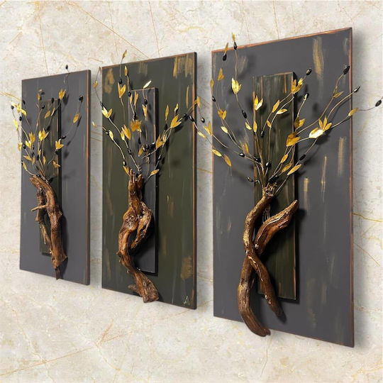 Paintings Threefold Olive
