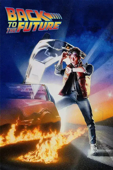 Poster Back To Future Mv368 30cm X 40cm Μαύρη Ξύλινη Κορνίζα-71784pd159174f55321