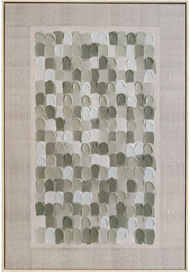 Sereno Decorative Framed Painting 80x120x4cm Canvas Mint Beige Wood 1pc Sereno Decorative Framed Painting 80x120x4cm Canvas Mint Beige Wood 1pc