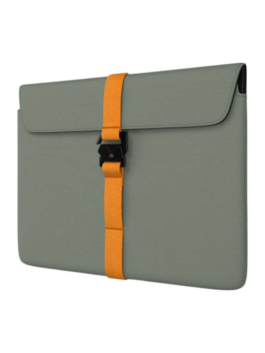 Db Bags Världsvan 13″ Grüne Laptoptasche-Sleeve