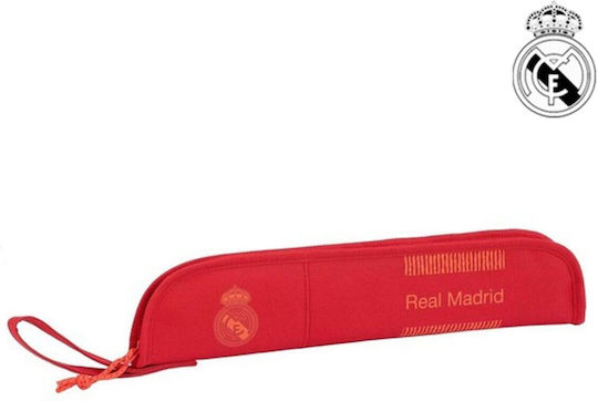 Real Madrid C.f Flute Case Polyester Red 2l Handle