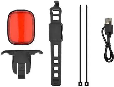 P2R P20395 Wiederaufladbar Rückseite Fahrradlicht