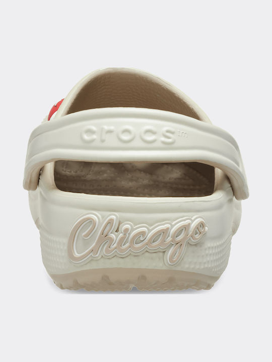Crocs Classic NBA Chicago Bulls Мъжки Бежови Сабо