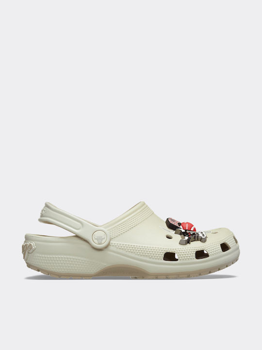Crocs Classic NBA Chicago Bulls Мъжки Бежови Сабо