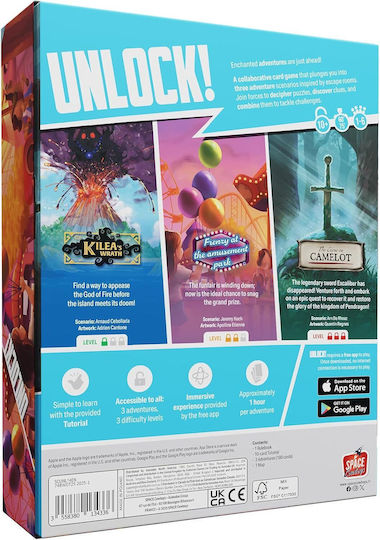 Επιτραπέζιο Παιχνίδι Unlock 14 Enchanted Adventures για 2-6 Παίκτες 10+ Ετών (EN)