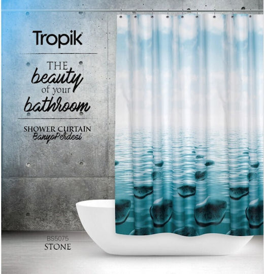 Tropik Home Κουρτίνα Υφασμάτινη 180x200cm perdea5075
