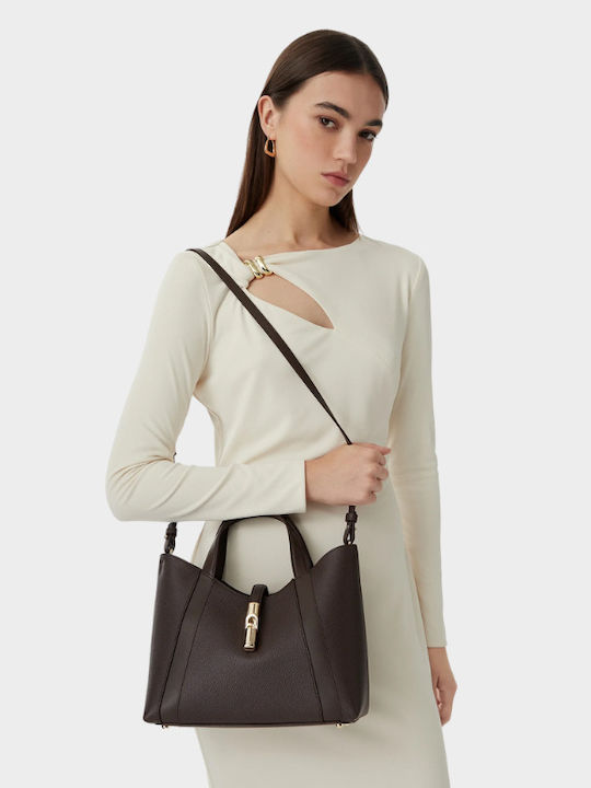 Leather Women's Tote Bag Brown