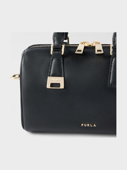 Leather Women's Handbag Black