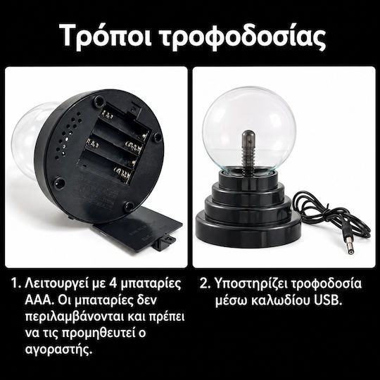 Chengxin Decorative LED Plasma Ball Light