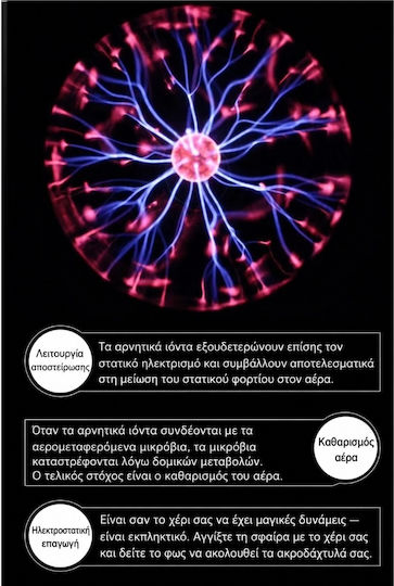 Chengxin Decorative LED Plasma Ball Light