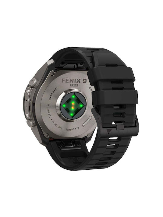 Tech-Protect Silicone pentru Garmin Fenix 5 6 6 Pro 7 8 8 Pro E 9 9 Pro 51 Mm Negru Obsidian 5906302399437 Tech-Protect Silicone pentru Garmin Fenix 5 6 6 Pro 7 8 8 Pro E 9 9 Pro 51 Mm Negru Obsidian 5906302399437