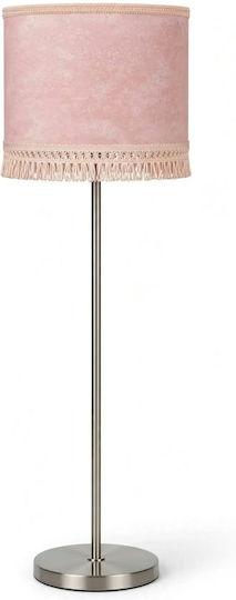 Oxygen Pink Baby Floor Lamp with E27 Bulb Holder Pink
