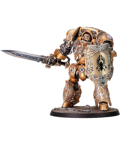 Miniatură Dreadnought Custodian Legio Custodes Warhammer Horus Heresy