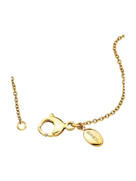 Breil Eye Necklace in Steel