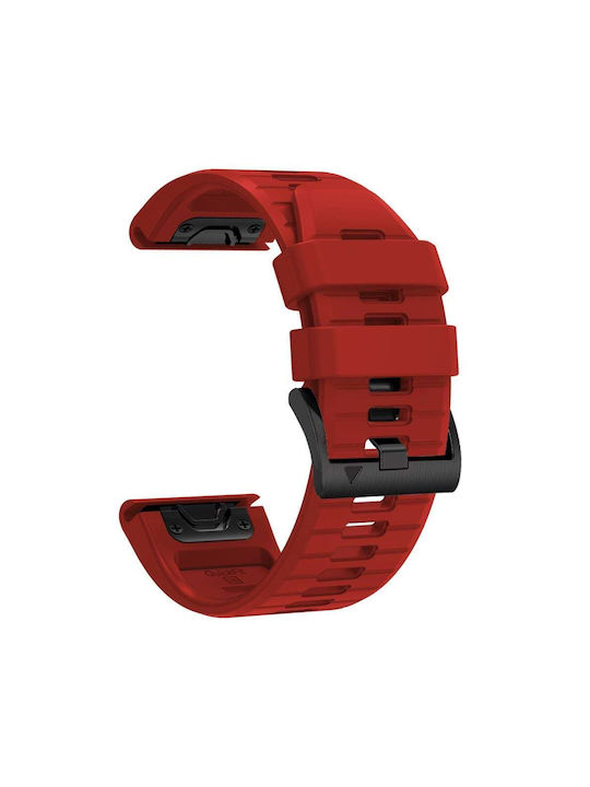 Tech-Protect Silicon pentru Garmin Fenix 5 6 6 Pro 7 8 8 Pro E 9 9 Pro 51 Mm Roșu Crimson 5906302399994 Tech-Protect Silicon pentru Garmin Fenix 5 6 6 Pro 7 8 8 Pro E 9 9 Pro 51 Mm Roșu Crimson 5906302399994