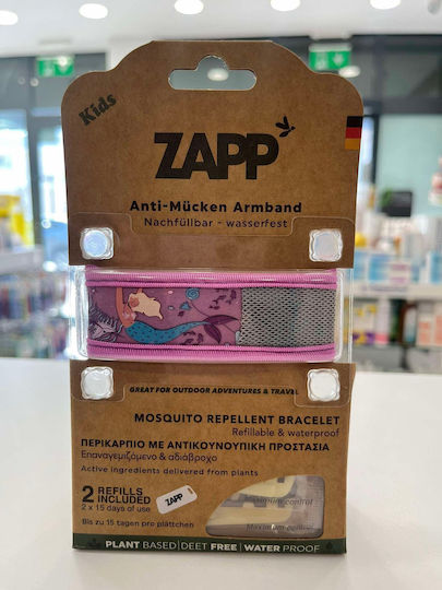 ZAPP Brățări Repelente pentru Insecte pentru Copii 2 Bucăți