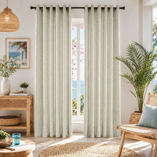 Kraft World Завеса с перделък Мока 270x270 см.