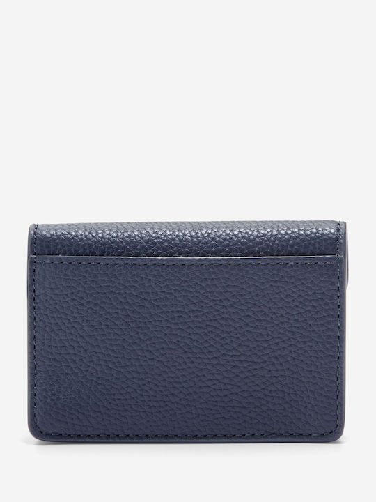 Hann Leather Women's Card Holder Navy Blue