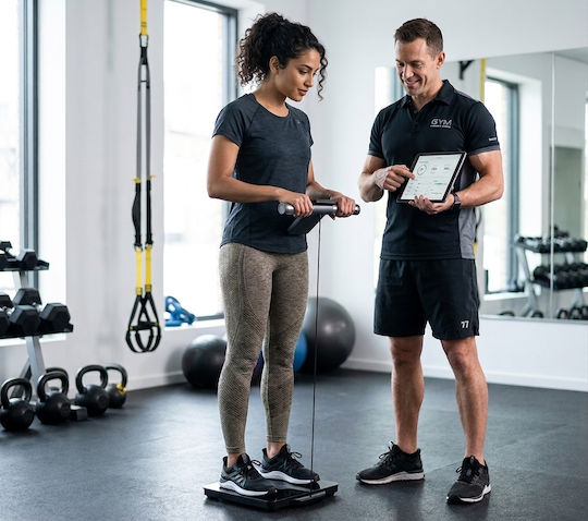 Smart Scale 180kg with Body Fat Counter & Bluetooth Black FI2419LB