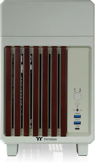TR100 Ws Mini Tower Carcasă PC Verde