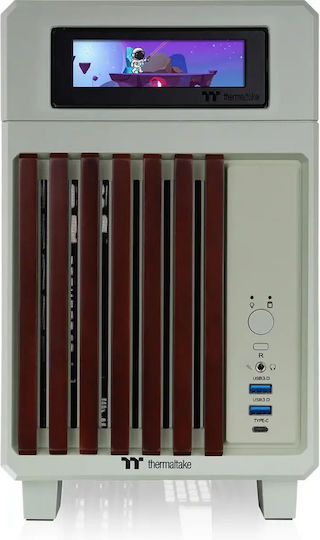 TR100 Ws Mini Tower Carcasă PC Verde
