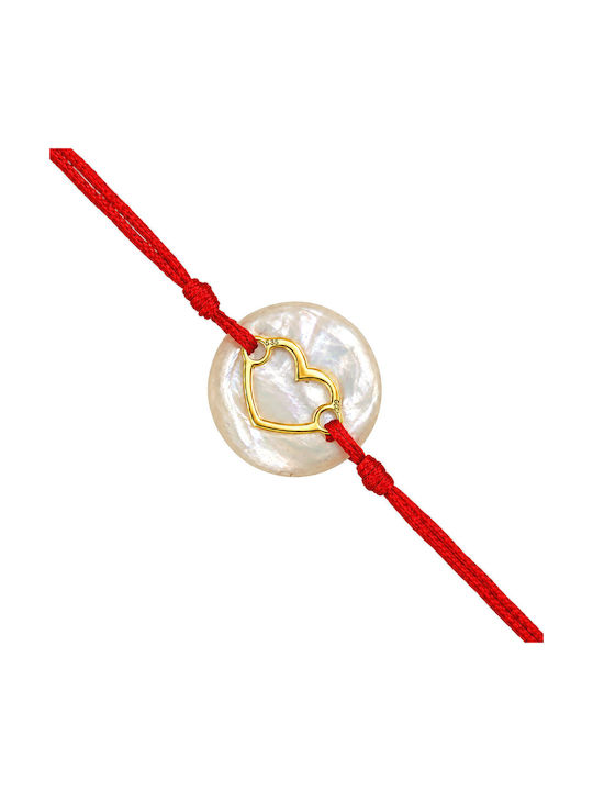 Xryseio Kids Bracelet from Gold 14K with Heart