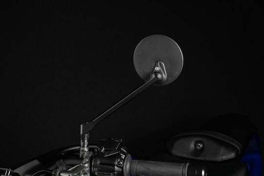 Gilles Tooling Огледало за кормило Moon Ляво M04-04-l-bd Анодиран матов алуминий 1 бр