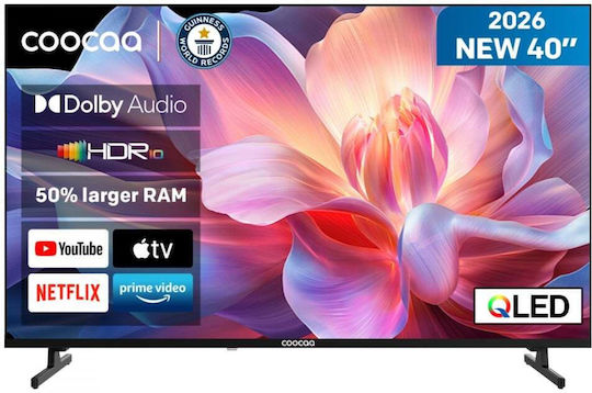 Smart-Fernseher 40" Full HD QLED HDR (2026)