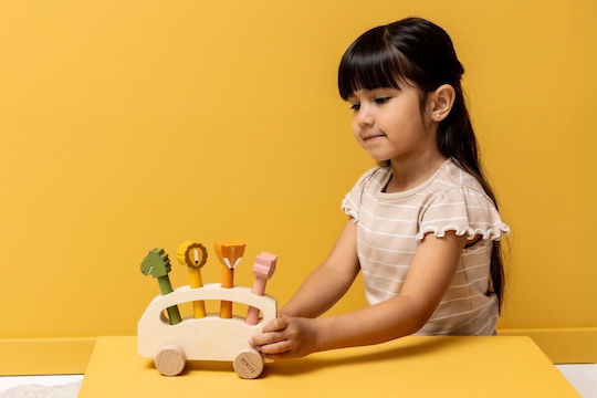 Animal-Fahrzeug aus Holz für Kinder ab 18 Monaten