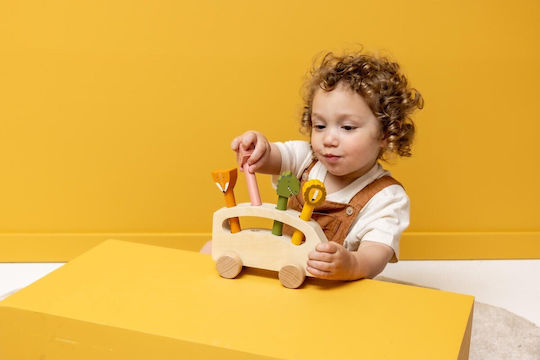 Animal-Fahrzeug aus Holz für Kinder ab 18 Monaten