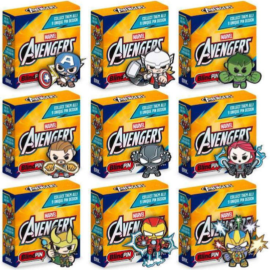 Marvel Avengers Abzeichen Series 1 Display Set 24 Stück