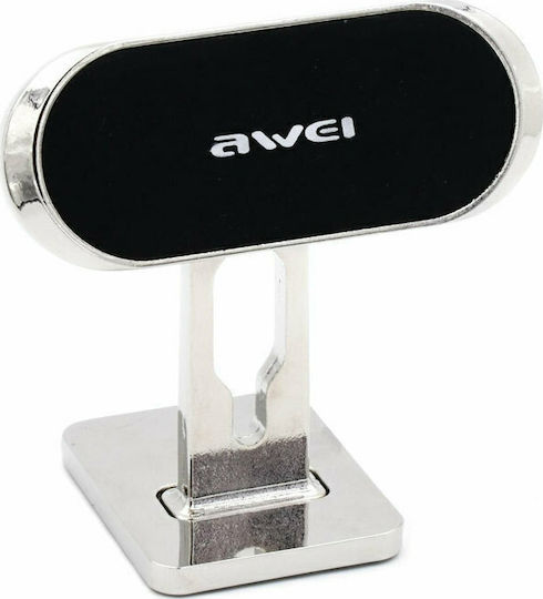 Awei X19 Silver Βάση Κινητού 3" - 6" Ασημί