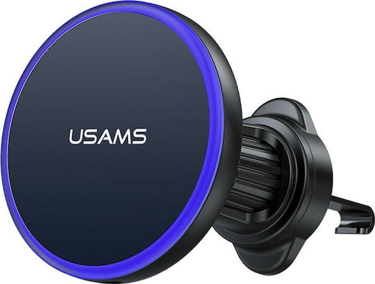 Usams Suport Pentru Telefon Mobil Cu Încărcare Wireless 15W MagSafe Negru