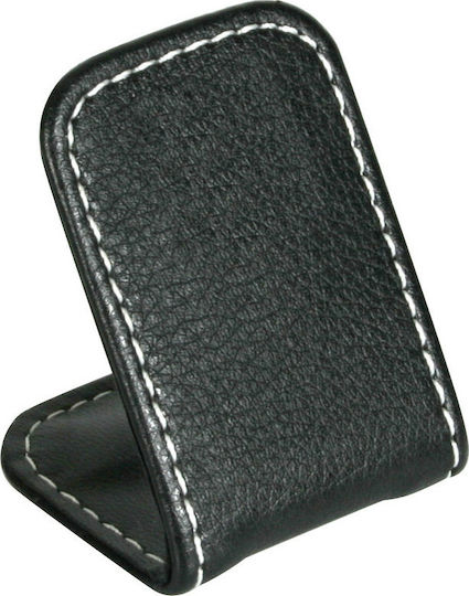 Lampa Magnetic Phone Stand Natural Leather Suport Telefon Neagră Lampa Magnetic Phone Stand Natural Leather Suport Telefon Neagră