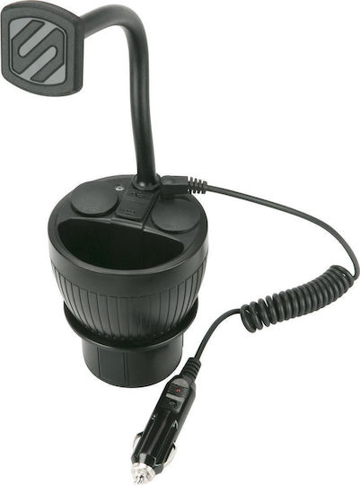 Scosche MAGPCUP Βάση Κινητού Αυτοκινήτου με Μαγνήτη Μαύρη