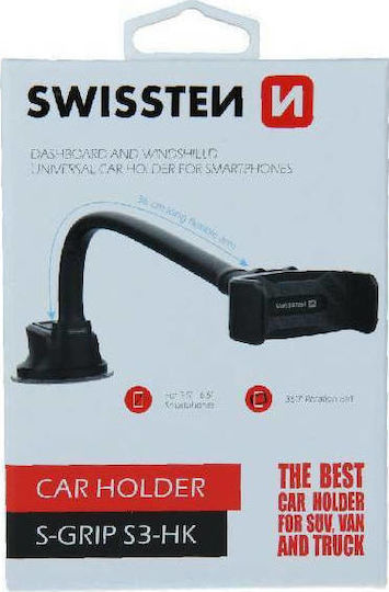 Swissten S-GRIP S3-HK Βάση Κινητού Μαύρη Swissten S-GRIP S3-HK Βάση Κινητού Μαύρη
